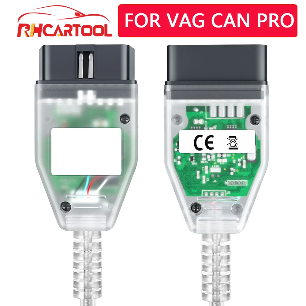 Диагностический кабель OBD2 для VAG CAN PRO BUS + UDS K-line S.W версия 5.5.1 VCP сканер obd 2