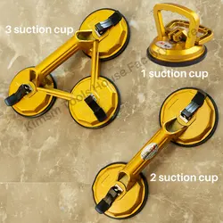 Extracteur de ventouse à trois mâchoires, plaque de succion à une seule griffe, Double griffe, pour outil de levage de ventouse de sol en verre de carrelage 