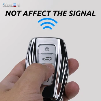 Soft TPU Car Remote Key Case Cover Holder Shell Geely Coolray 2019-2020 4 pulsanti accessori per lo Styling dell'auto portachiavi con fibbia Fob - Soft TPU Car Remote Key Case Cover Holder Shell Geely Coolray 2019 2020 4 pulsanti