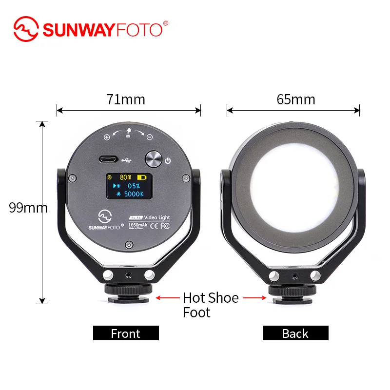 SUNWAYFOTO FL 54 камера кольцо свет фотография Освещение Fotografia Led фото видео селфи для