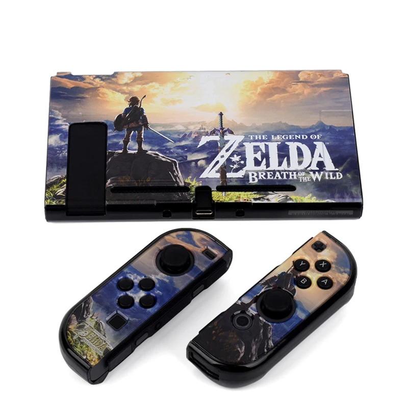 A002 Защитный чехол-накладка для rend Switch задняя крышка для Nitendo Switch NS NX с контроллером Joy-Con прямая стыковка - Цвет: A002
