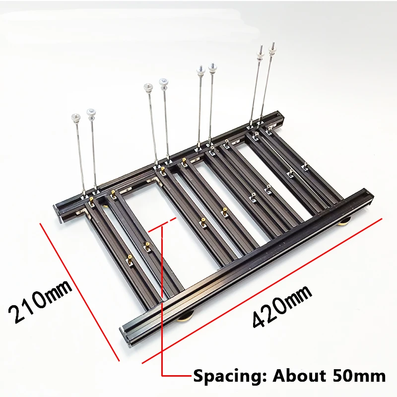 Suporte para Placa de Vídeo 4gpu Placa Gráfica Externa Faça Você Mesmo com Suporte para Mineração Cabos de computador e conectores - Imagem 3