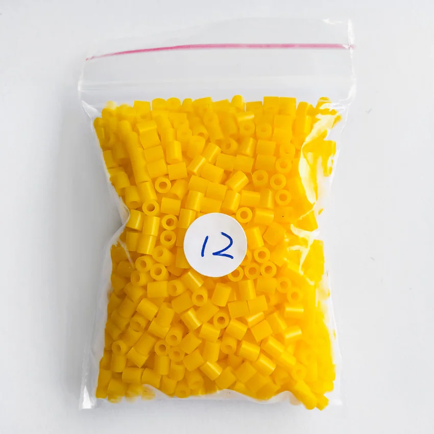 DOLLRYGA 2 6mm hama Beads 1000pcs 72colors Beads for Kids Perler Beads DIY Puzzles Peas High 5