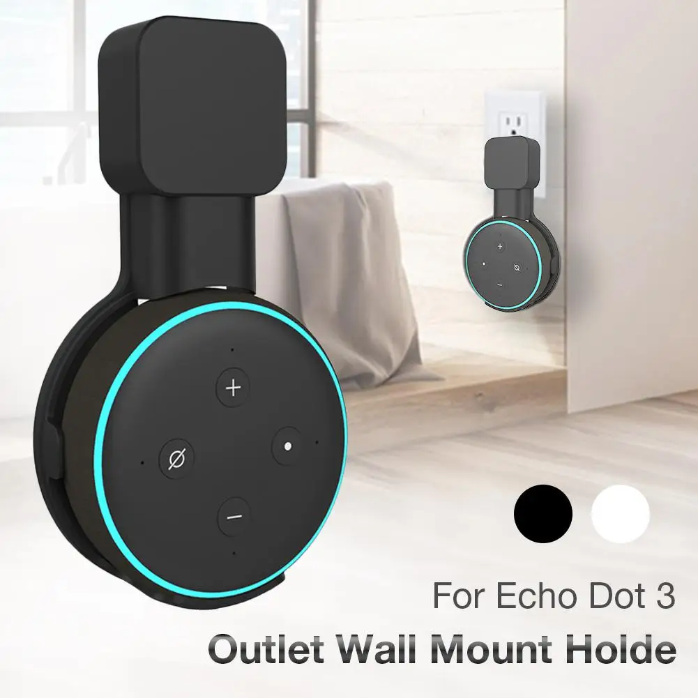 Розетка настенный держатель для Echo Dot 3 компактный стенд для умных домашних динамиков с компоновкой шнура высокое качество
