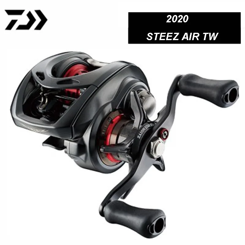 2020 NEW Original DAIWA STEEZ AIR TW Micro wheel 500H 500HL 500XXH 500XXHL  Fishing Reel Baitcasting Reel 12BB+1RB Fishing Wheel