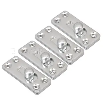 

BQLZR 4 x Iron Single Hook Bed Frame Connect Fittings Hardware Accessories