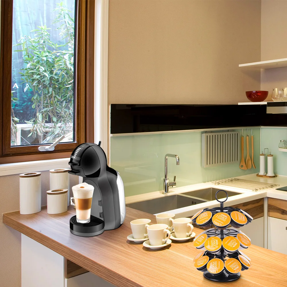 Практичный Держатель для капсул с кофе вращающаяся подставка Nespresso/Dolce Gusto/K Cup