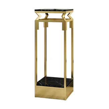 

Modern Light Luxury Marble Interior Simple Flower Frame Living Room Decoration Plant Frame Balcony Floor Storage Frame Nordic