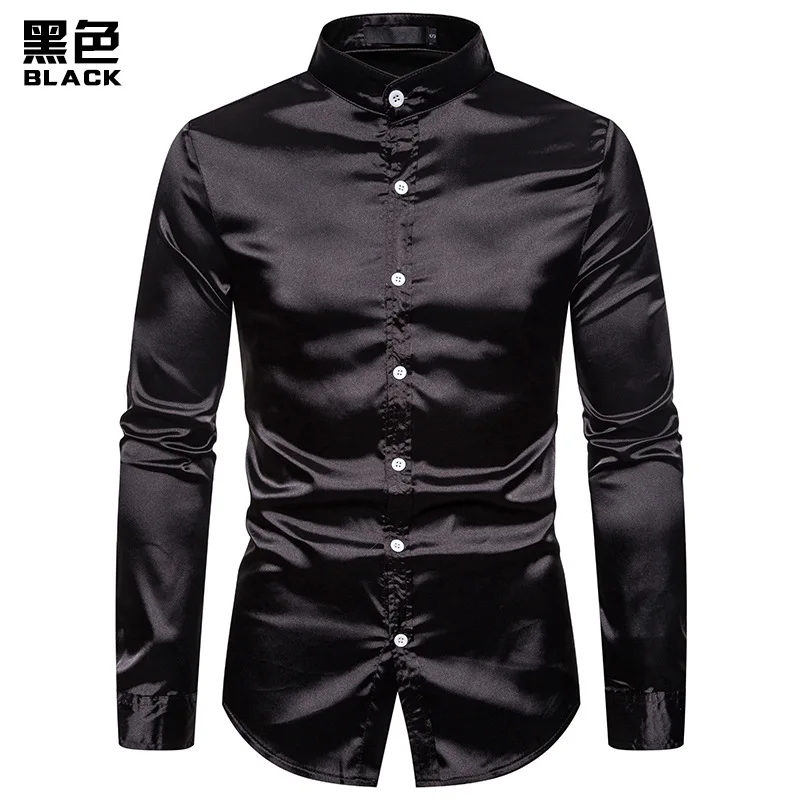 Top men shirt men men s shirts fashion casual shirts printed shirts men s lapel shirts 2