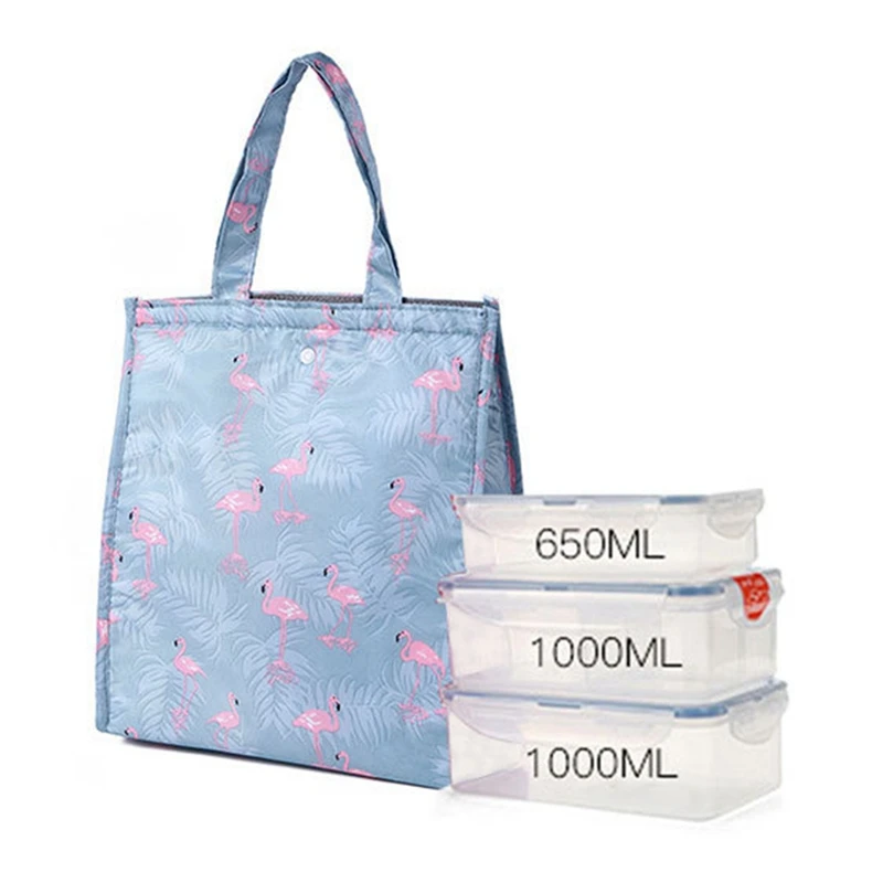 Waterproof Special Thermal Insulation Storage Tote Portable Insulated Lunch Box Pouch Cooler Oxford Cloth Food Bag Z
