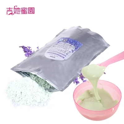 Lavender 500 г Лаванда/ромашка/Роза увлажняющий лицо контроль масла отбеливающая маска для красоты спа DIY лица и тела порошок мягкой консистенции для маски - Цвет: Lavender