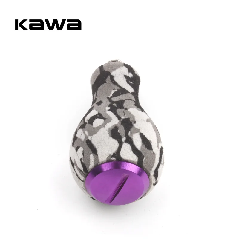 KAWA Fishing Reel Handle EVA Knob, DIY Bait Casting Spinning Reel Cranking Handle Knob for D/ S/ A Reel