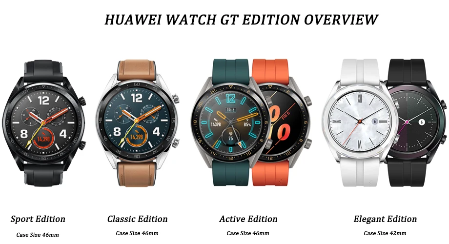 Huawei Watch GT Смарт часы водонепроницаемые телефонные звонки спортивные часы Поддержка gps трекер сердечного ритма для Android iOS