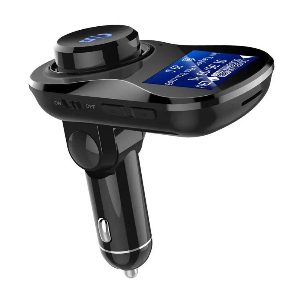 Yfashion автомобиля Bluetooth Mp3 комплект громкой связи Bluetooth гарнитура для Беспроводной Bluetooth MP3 плеер FM USB передатчик Зарядное устройство 3.1A 12 V-24 V