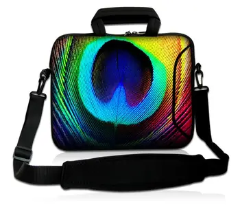 

Feather 15" 15.4" 15.6"Neoprene Laptop Carrying Bag Sleeve Case Cover w/Side Pocket Soft Waterproof