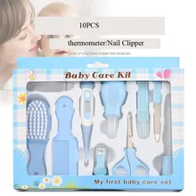 10 шт./компл. для ногтей Ножницы, кусачки Портативный младенческой ребенок медицинские инструменты для ухода за кожей новорожденных Уход за лошадьми уход Наборы для малышей подарок