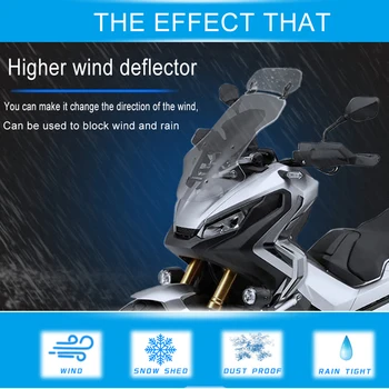 

Motorcycle windshield extension bracket Adjustable Windscreen For Honda VTR1000 VTR1000F VFR1200F VFR1200X Crosstourer