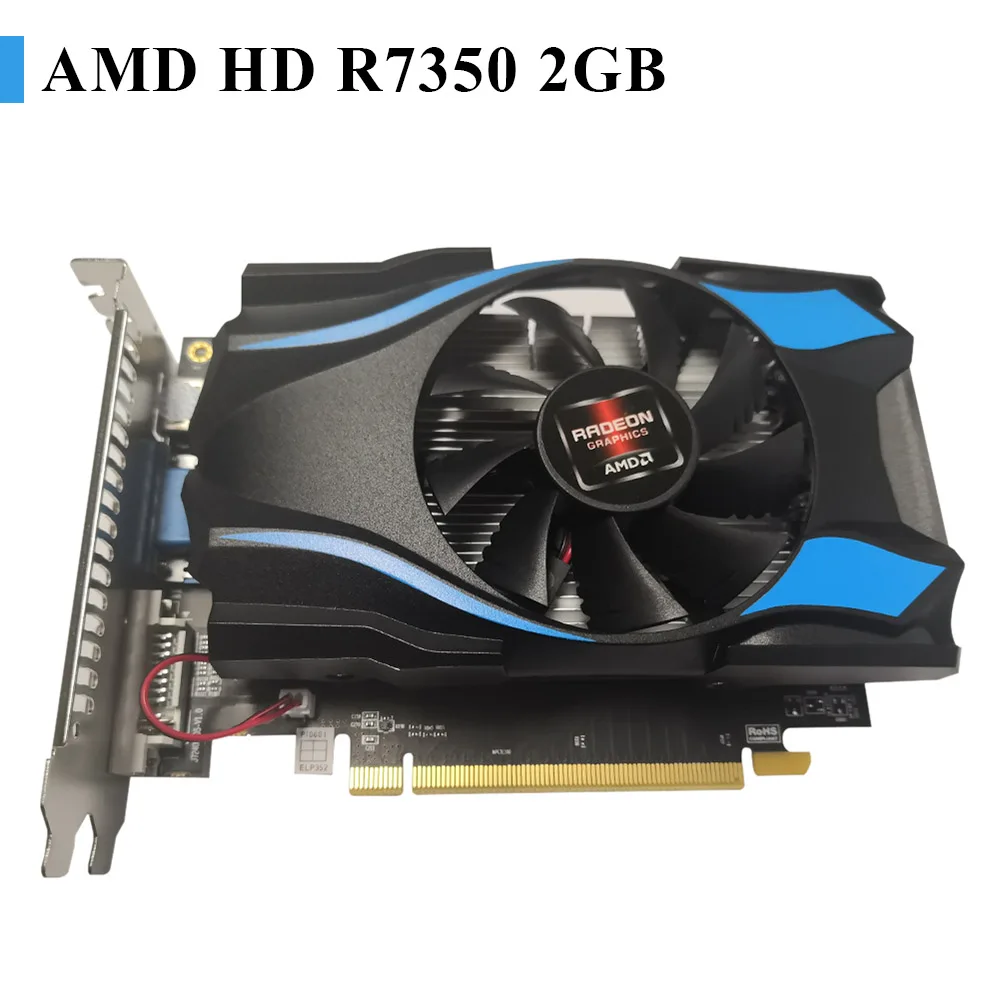 AMD Gaming Graphic Card ATI RX550/ATI 7670/R7350/ATI 6770 1/2/4GB 128bit DDR5 GDDR5 PCI-E 2.0 HDMI DVI VGA Computer Video Card video card in computer Graphics Cards