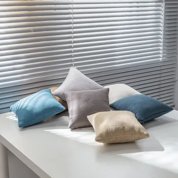 

15x20/20x20cm mini size nap pillow cushion handrest solid color stuffed office rest cushion