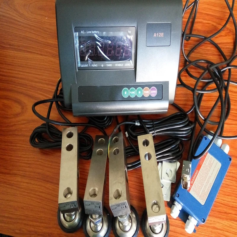 US $207.70 English Version Diy Small Scale Full Set Accessories Rs232 Load Meter Yzc320 Load Cell Yzc320c Indicator Xk3190A12E