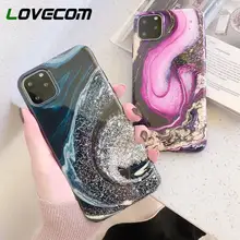 LOVECOM Vintage clásico mármol teléfono casos para iPhone 11 Pro Max XR XS Max 6 6S 7 7 Plus X de IMD brillante cubierta Coque regalo