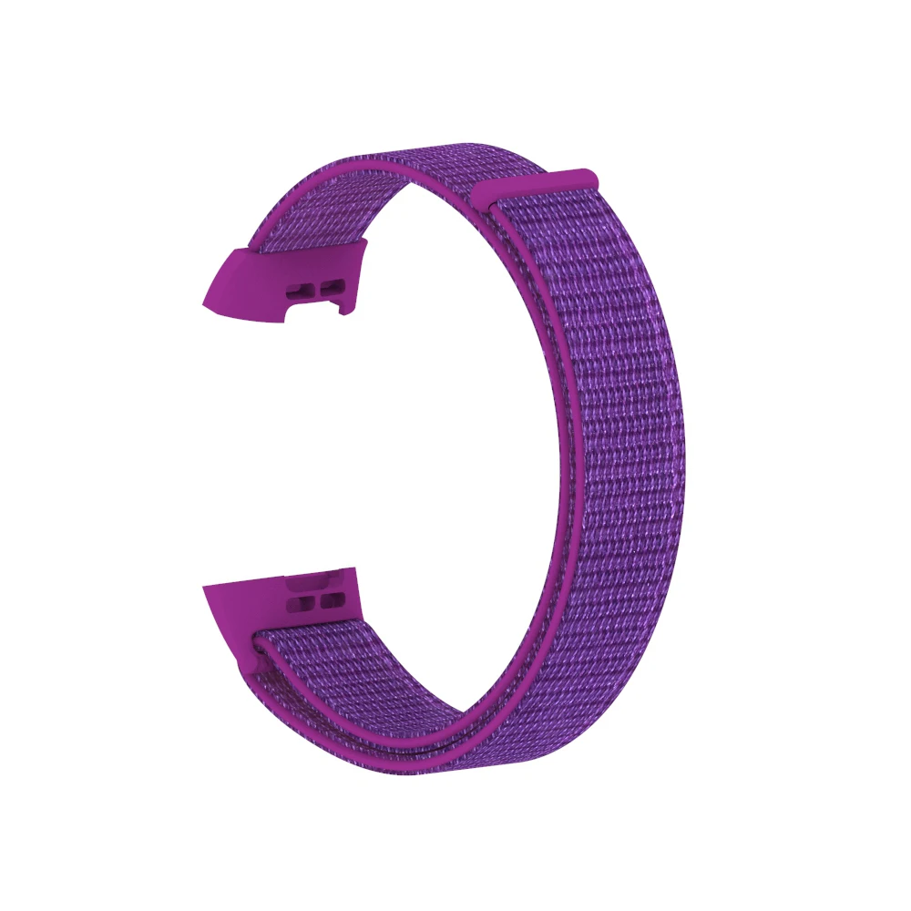 Спортивный нейлоновый ремешок на запястье для Fitbit Charge 3, мягкие тканые аксессуары для часов, сменный Браслет для Fitbit Charge 3 SE - Цвет ремешка: Pitaya