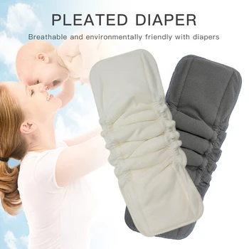 

Baby Changing Mat Reusable Washable Reusable Durable Strong Baby Nappy Bamboo Charcoal Cloth Diaper Pad 35*13.5cm