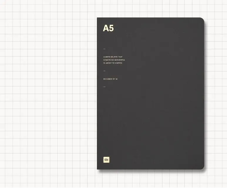 Dark Gray Xiaomi блокнот дневник блокнот еженедельник ежемесячный планировщик записная книжка линия точка сетка внутри бумажные канцелярские товары Подарочный журнал - Цвет: Dark Gray