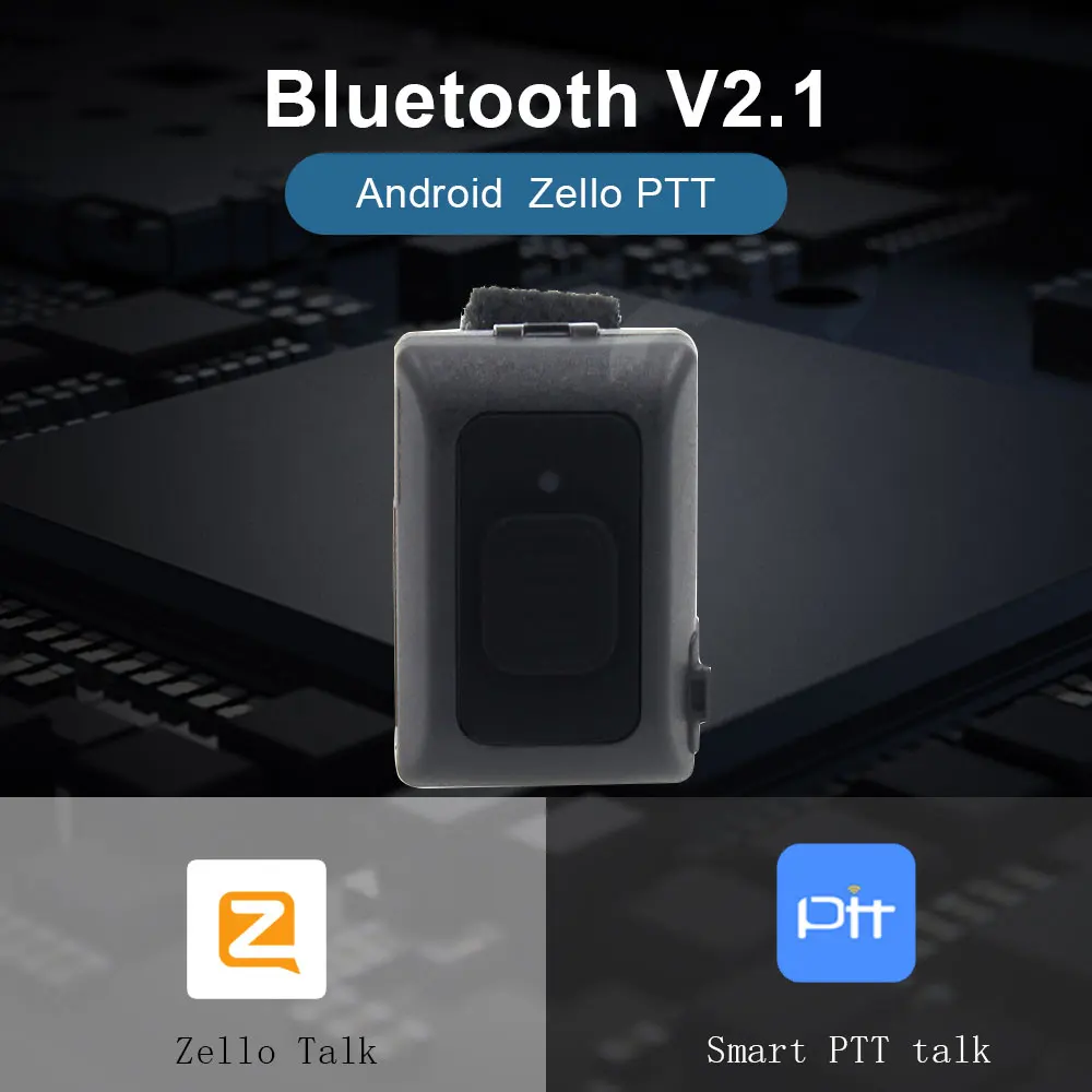 2019 Wireless Bluetooth PTT Controller Hands-free Walkie Talkie Button for Android Low Energy for Zello Work 2019 Wireless Bluetooth PTT Controller Hands-free Walkie Talkie Button for Android Low Energy for Zello Work