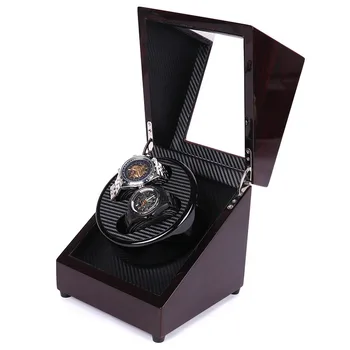 

Baking Paint 2+0 No Speed Governor Automatic Winding Watch Box High-end Rotating Motor Box Watch Shaker watch winder