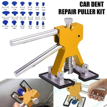 

New Paintless Car Dent Removal Tool Repair Remover Dent Puller with 18Pcs Remover Tab Easy to Use Lifter Small Dent Repair Tool
