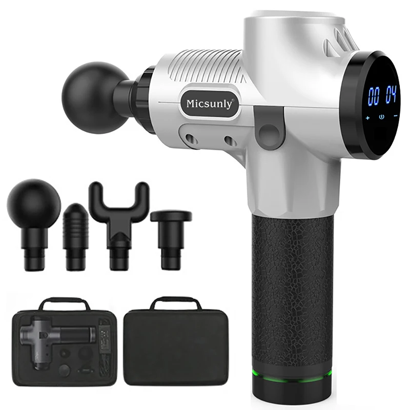 Skup Masaż gun PRO Body głębokie mięśnie masażer powięź fizjoterapia masaż do masażu łagodzi ból trening maszyna do ćwiczeń