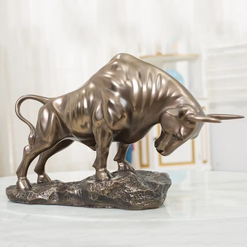 

Creative Bull Decoration Living Room Christmas Gift Living Room Crafts Gifts Souvenirs Modern Decor Home Decoration L