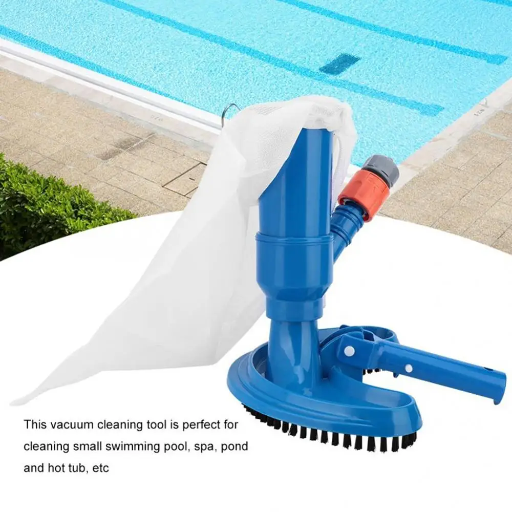 

2020 Pool Cleaner Portable Swimming Pool Pond Fountain Vacuum Brush Cleaner Cleaning Tool Hot Tubs Accessories Garden Supplie