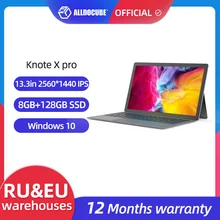 ALLDOCUBE KnoteX Pro 13.3 Inch  2 IN 1 Tablet 2560*1440 IPS Windows 10 intel Gemini Lake N4100 8GB RAM 128GB SSD TYPE-C