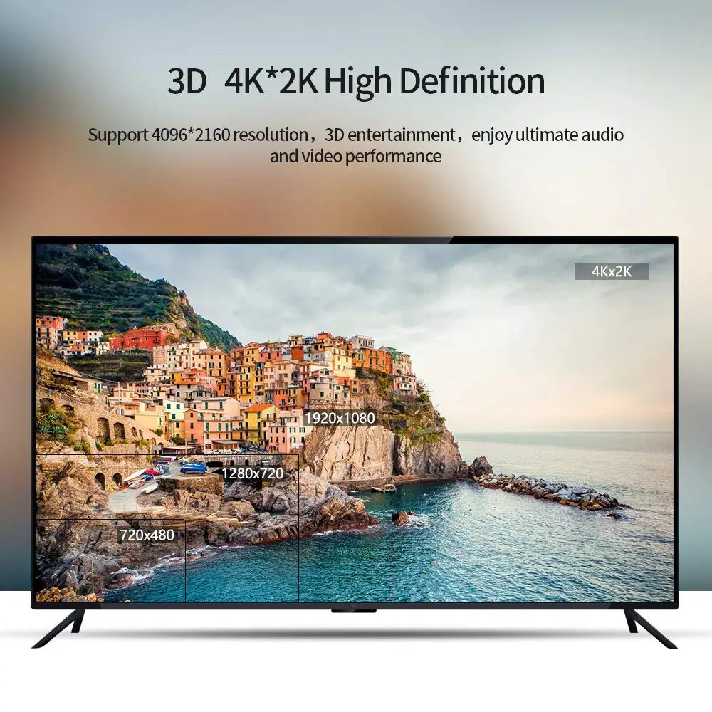 6 м AOC HDMI волоконно-оптический кабель 18 Гбит/с высокая скорость 4K60HZ, с небольшими микро-и стандартными разъемами HDMI, легко трубить