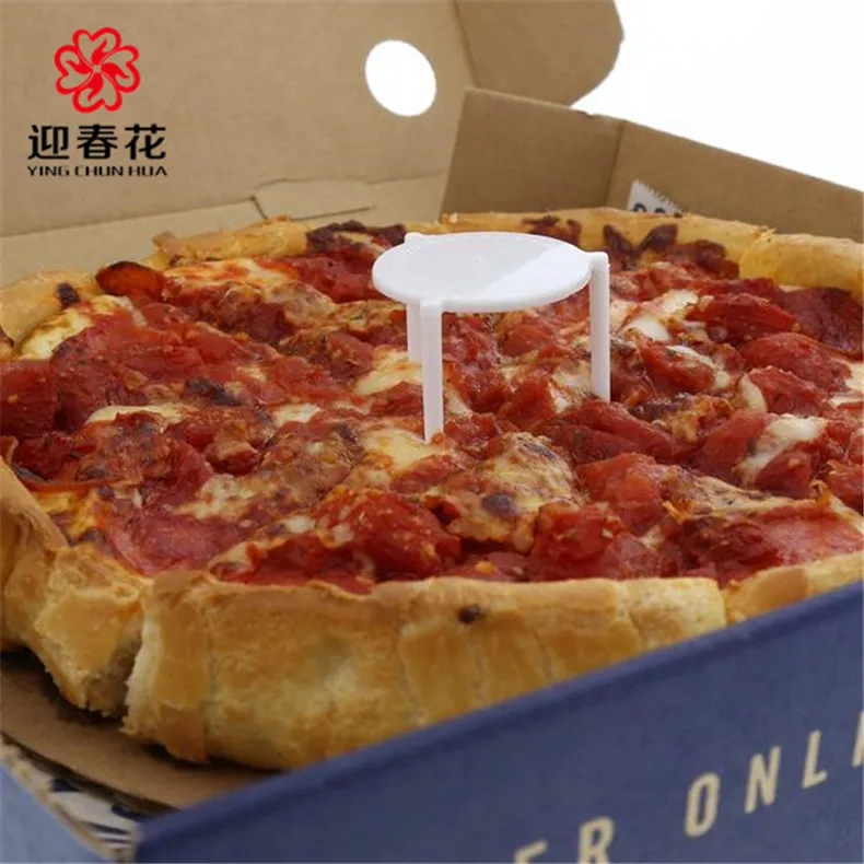 

Plastic White Pizza Tripod Take-out Anti-Adhesion Pizza Support Frame Pizza Fixing Bracket