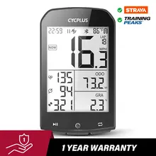 

CYCPLUS M1 GPS Speedometer Bike Computer Cycling Bicycle Accessoriess BLE5.0 ANT+ Waterproof Wireless Odometer Sensor for Strava