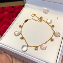 5 цветов, компас, звезда, кисточка, браслет, 925 пробы, Серебряная оболочка, жемчуг, роза, DES Compass, для женщин, розовый опал, вентиляционные отверстия, ювелирное изделие