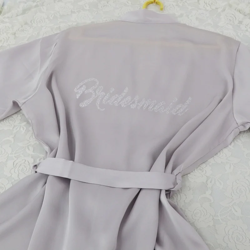 灰色 Bridesmaid