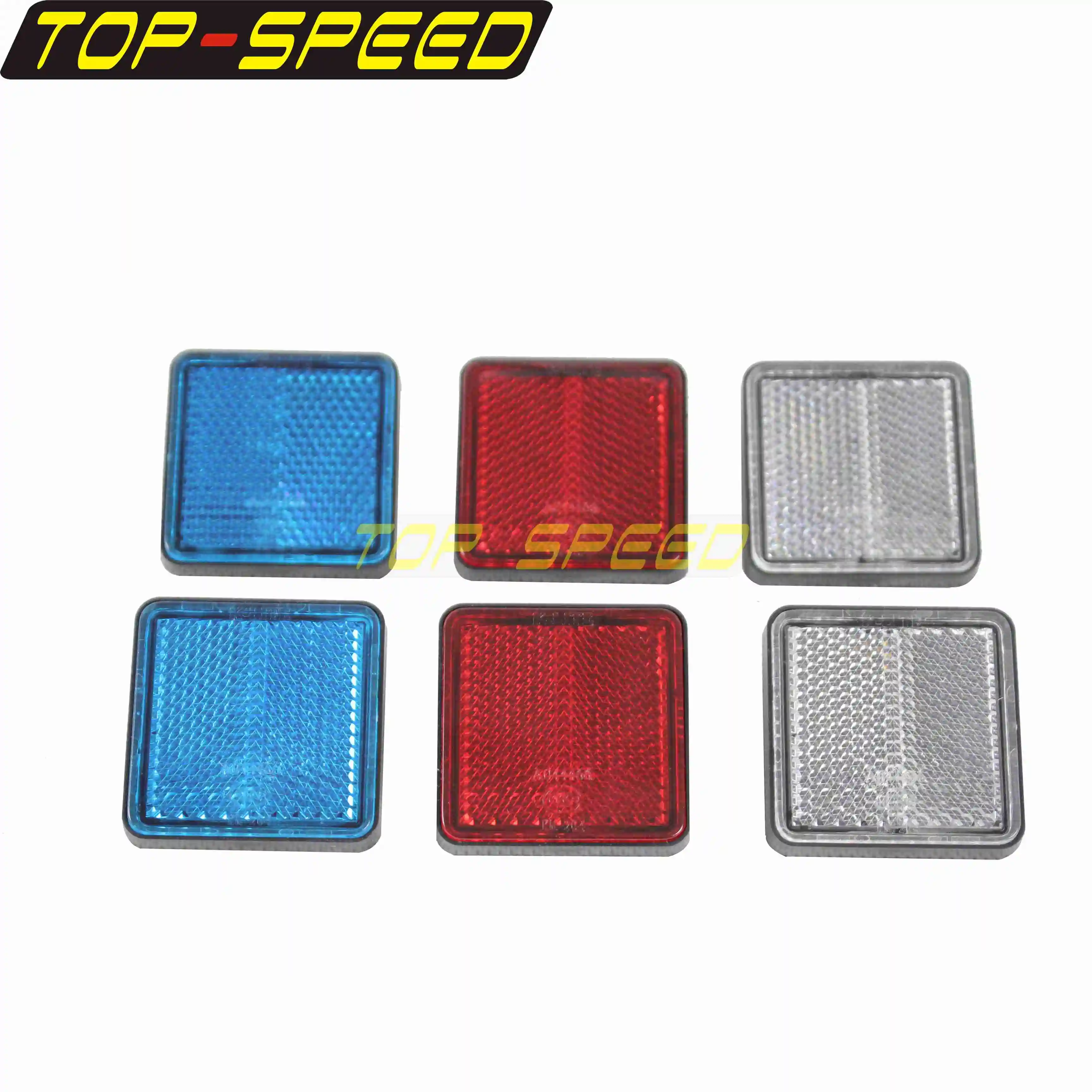Motorcycle Front Fork Safety Reflector Sticker 100mm Warning Tape Reflective Decals 2pcs Yellow/Red Reflectors for Harley Honda