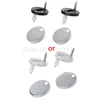 2Pcs Top Fix WC Toilet Seat Hinges Fittings Quick Release Hinge Screw Drop Shipping ► Photo 2/6