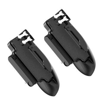 

for PUBG Mobile Controller for Tablet 6 Finger L1R1 Shoot Aim Trigger Gamepad Grip Support 5.5-12.9 Inch iPad Tablet