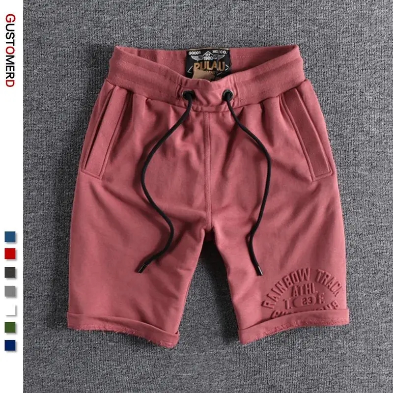 Men Clothing Mens Shorts Summer Pants Streetwear Colorful 100%Cotton GUSTOMERD Brand