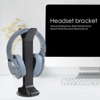 

Universal Earphone Desk Holder Head Mounted Hook Headphone Display Bracket