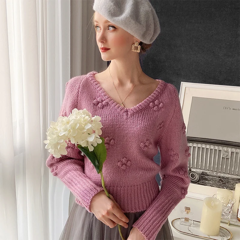 2020 New 100% Cashmere and Wool  Sweater Women