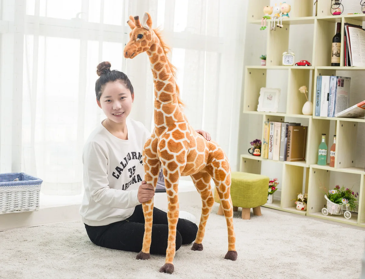 

New Style Creative Giraffe Plush Toys Cartoon Deer Plush Doll Children Doll Gift