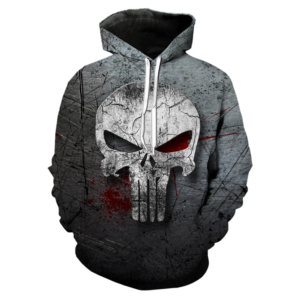 

stranger things punisher hoodie men 3d print hooded sweashirts/shirts/pants harajuku casual shorts funny streetwear