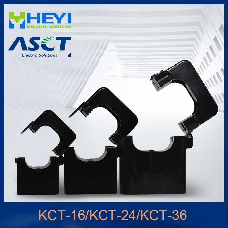 KCT-16 Split Core Current transformer AC Current Sensor  window size 16mm Clamp on CT from ASCT