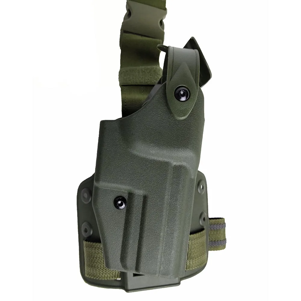Usp-Green HK USP Gun Holster Accessories Tactical Airsoft Softair Outdoor Pistola Holster Belt For Leg Compact - Цвет: Usp-Green